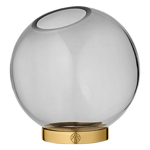 GLOBE vase avec pied GLOBE vase avec pied