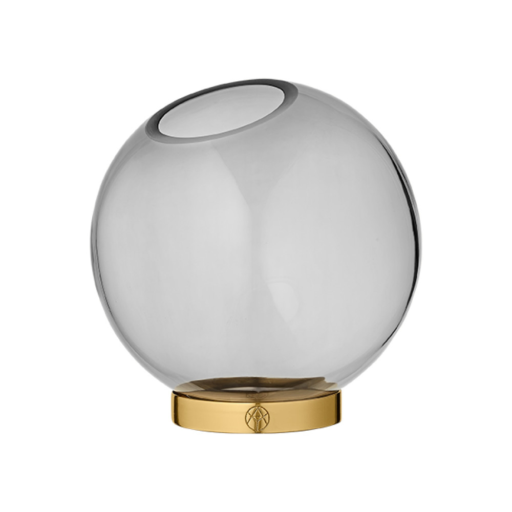 GLOBE vase avec pied GLOBE vase avec pied