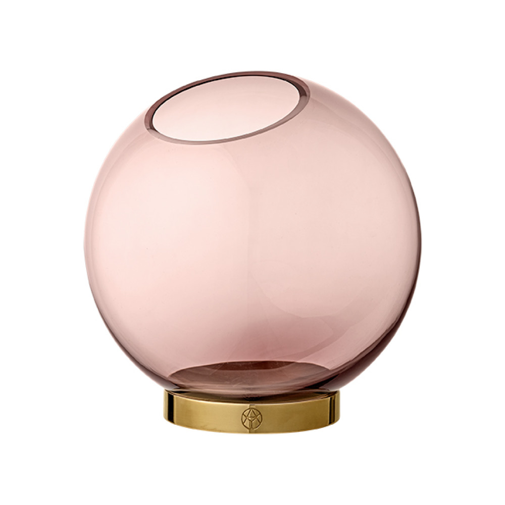 GLOBE vase avec pied GLOBE vase avec pied