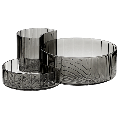 CONCHA bowls, set/3 CONCHA bowls, set/3