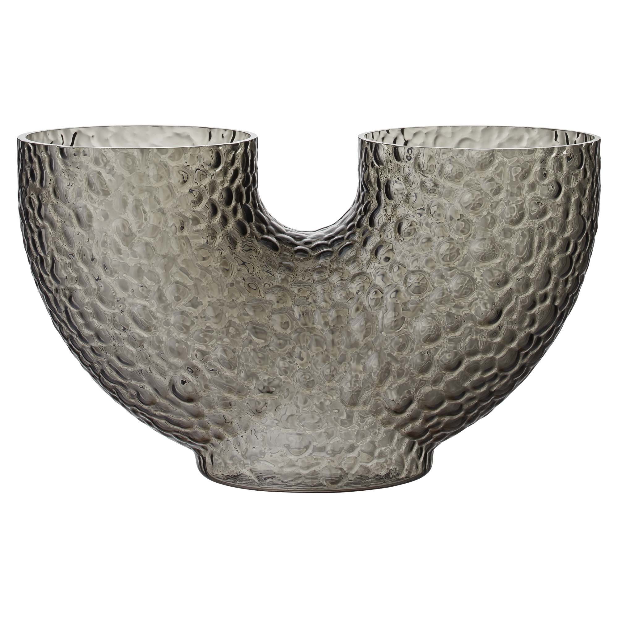 ARURA low glass vase