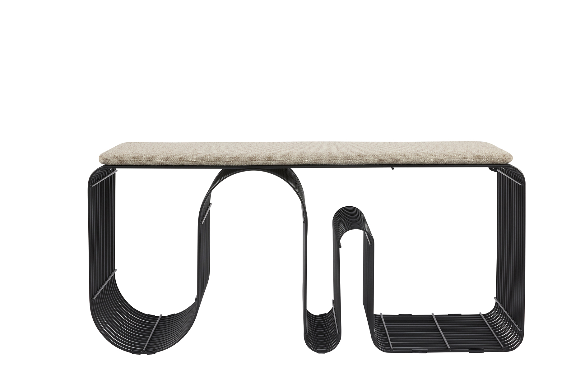 CURVA seat cushion for bench